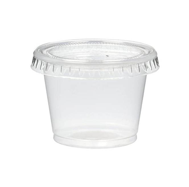 Pot à sauce avec couvercle 30cc x500 