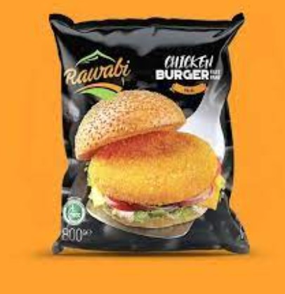 Rawabi - Chicken burger - 9,6 kg