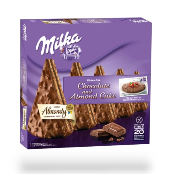 Almondy - Tarte amandes chocolat Milka