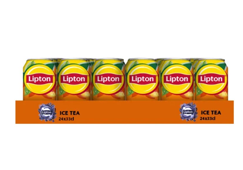 Ice tea pêche- Pack de canettes - 24 x 33 cl