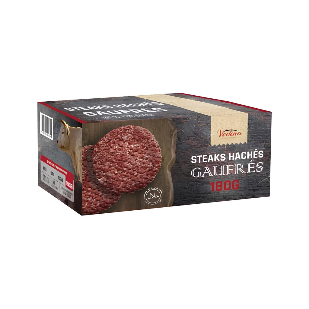 Steak haché gaufré 180gr 20 % mg  