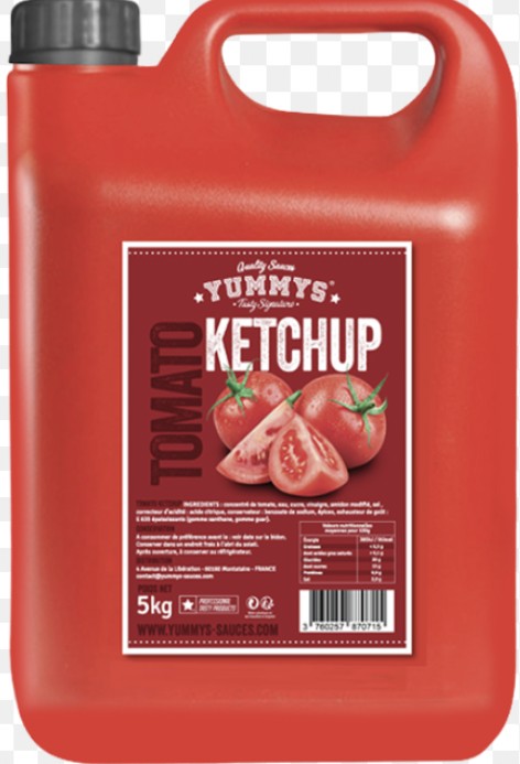 Tomato ketchup 5 L Yummys