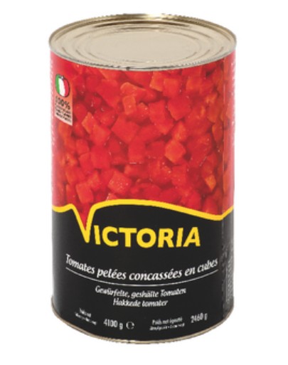 Tomates concassées Victoria  3 x 4,1kg 