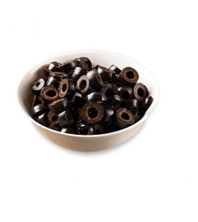 Olives noires rondelles