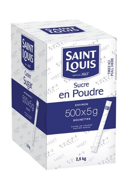 Sucre en dosette Saint Louis 5 g x500 