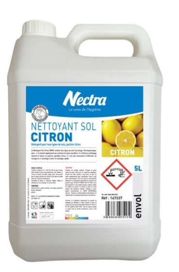 Liquide sol citron 5L