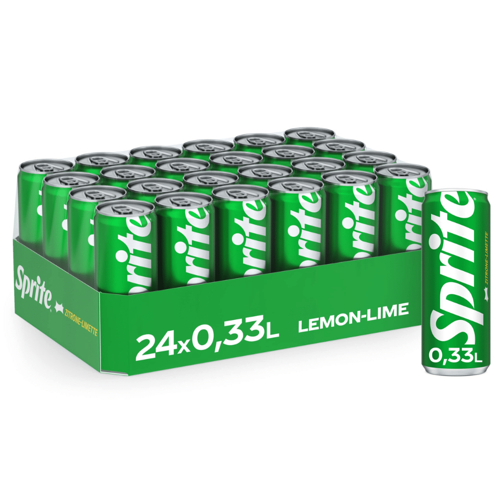 Sprite - Pack de canettes - 24 x 33 cl