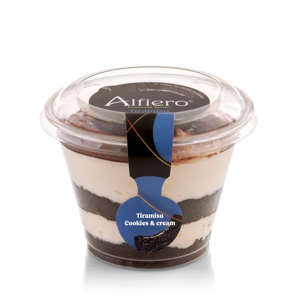 Alfiero - Tiramisu Cookies & Cream - 12 unités