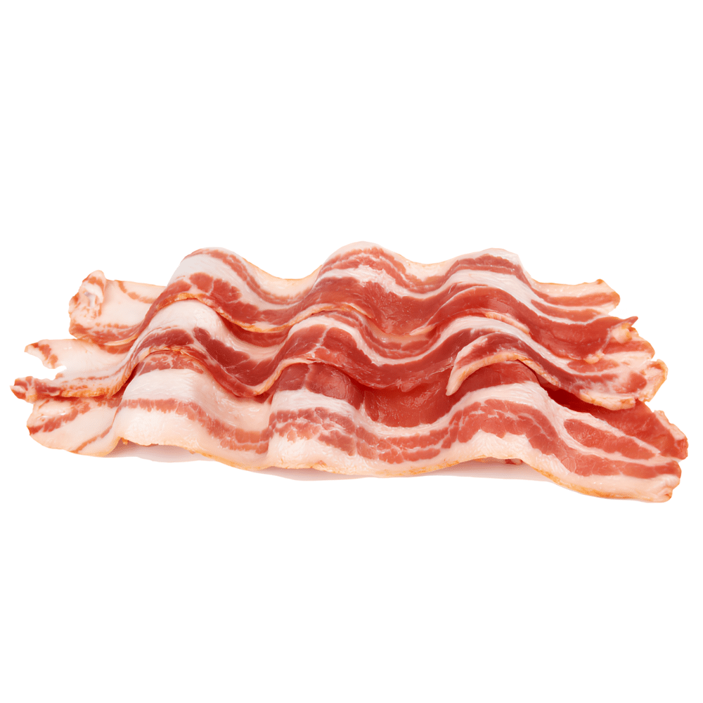 Bacon de dinde pré-découpé, surgelé