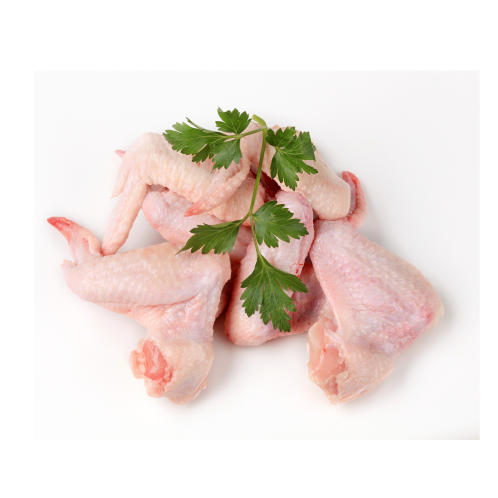 Aile de poulet frais